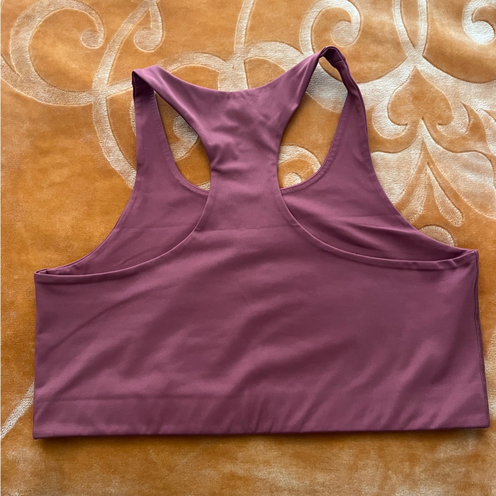 Girlfriend Collective Paloma Sports Bra - Warm Rust - Picture 7 of 7